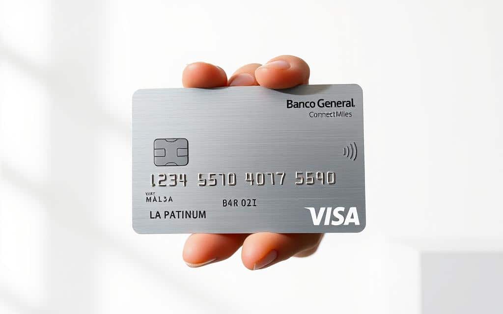 tarjeta visa platinum connectmiles banco general