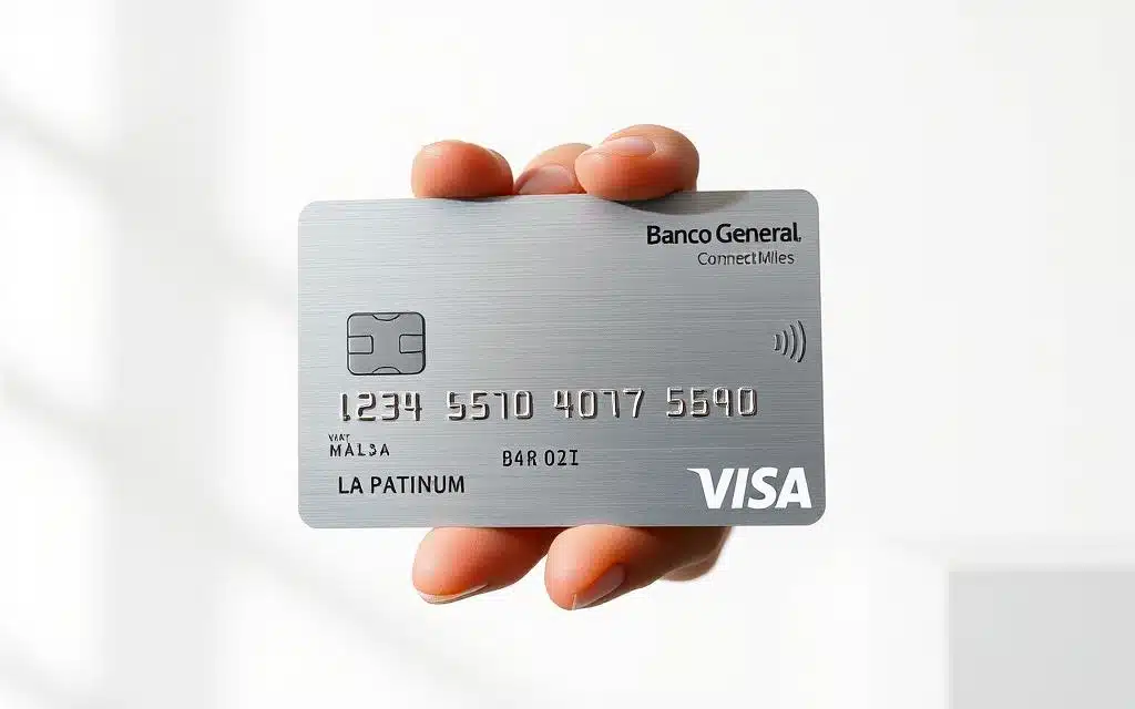 tarjeta visa platinum connectmiles banco general